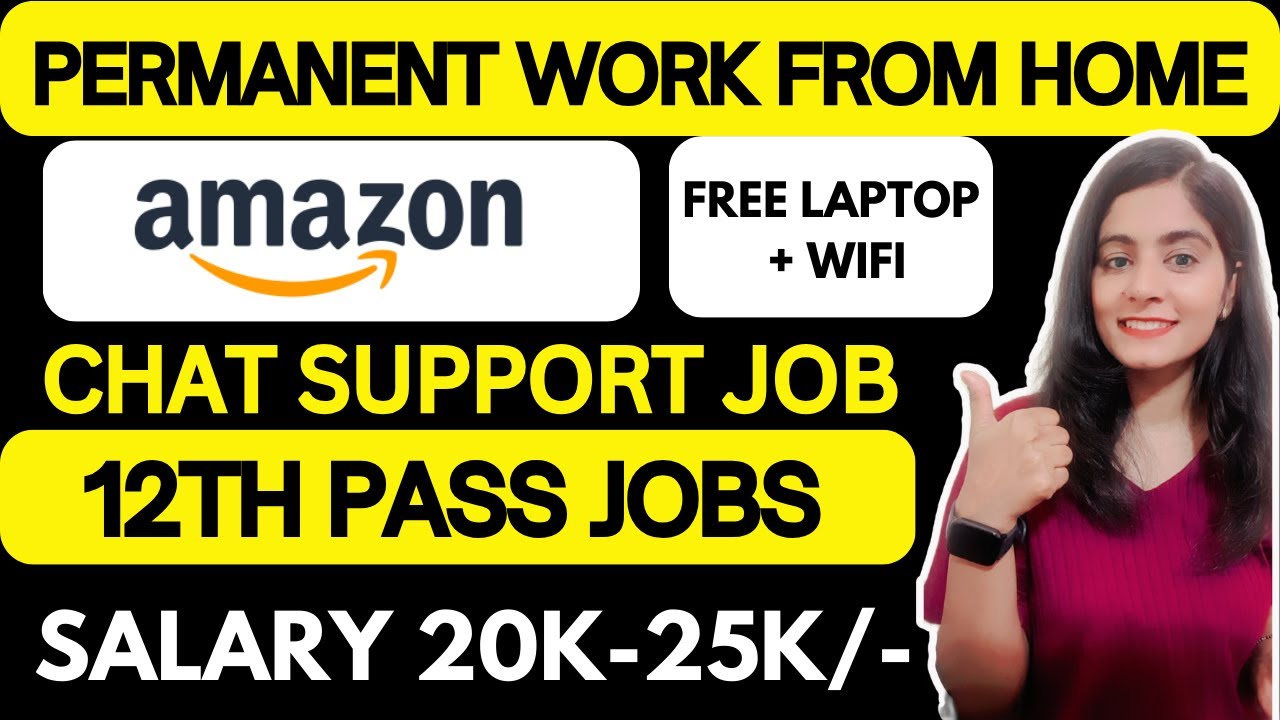 Amazon Chat Support Jobs Work from Home