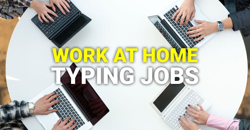 Best Online Typing Work from Home