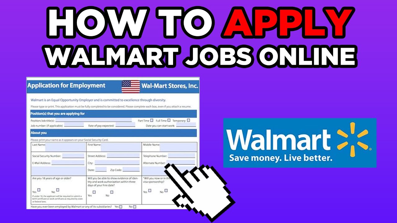 How Do I Apply for Job at Walmart