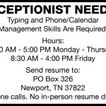 Receptionist Jobs near Me