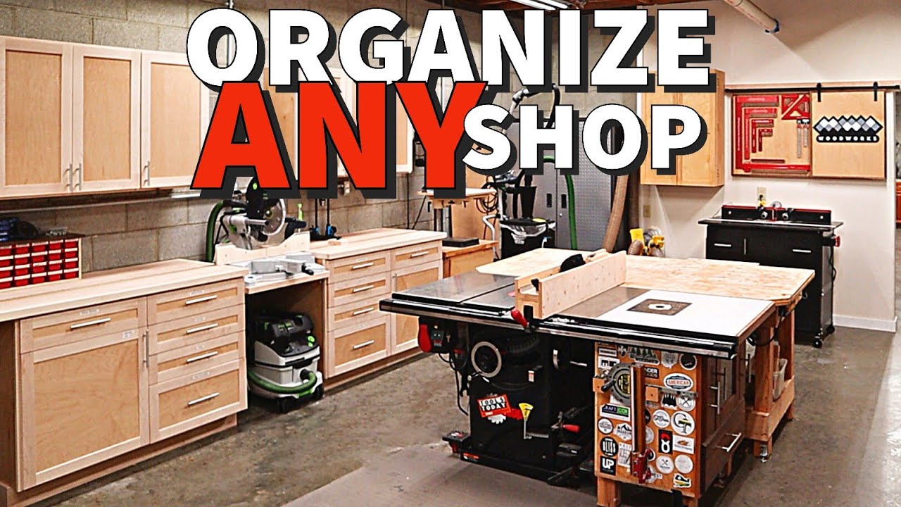 How to Organize Woodworking Shop